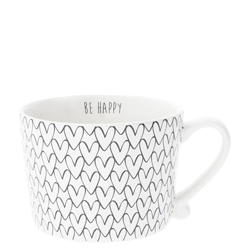 Bastion Collections Cup White / Herzmuster, Black