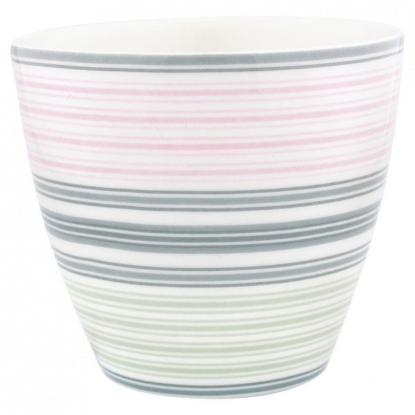 Greengate Latte Cup Mabel White