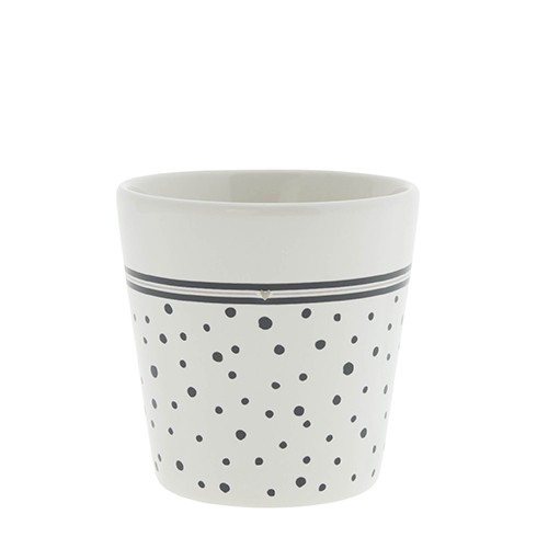 Bastion Collections Becher / Mug Dots in Black