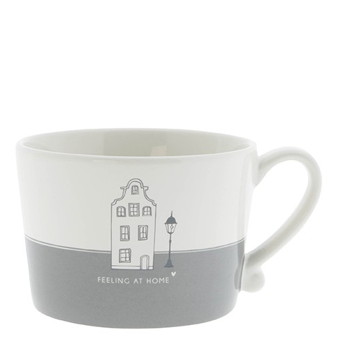 Bastion Collections Cup White / Feeling at Home, grey
