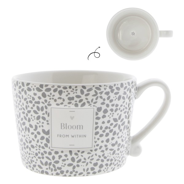 Bastion Collections Cup White / Bloom from within, Grey