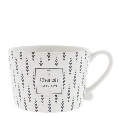 Bastion Collections Cup White / Cherish Happy Days