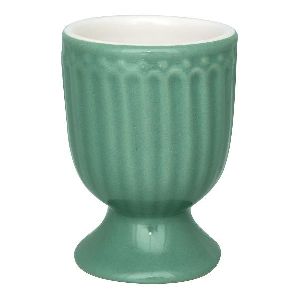 GreenGate Eierbecher / Egg Cup, Alice Dusty Green