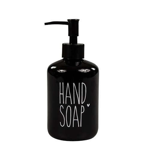 Bastion Collections Seifenspender Hand Soap, schwarz