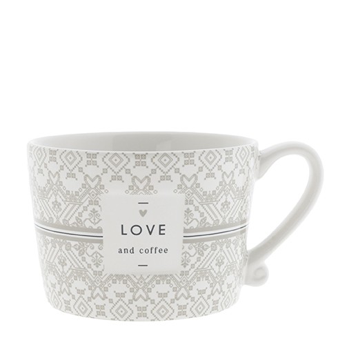 Bastion Collections Cup White / Love and Coffee