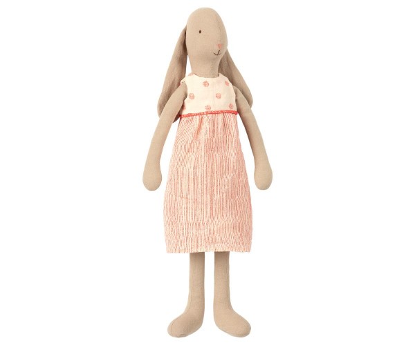 Maileg Hase / Bunny Girl Dress, Size 3 - off white