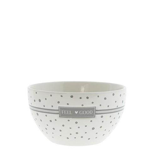 Bastion Collections Schale/Bowl White / Feel good, grey