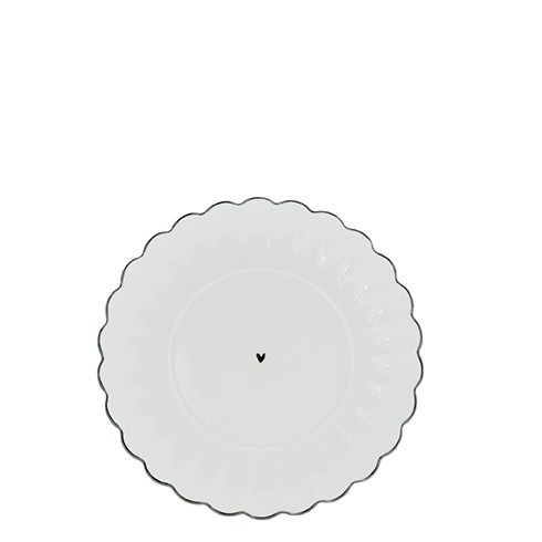 Bastion Collections Cup Plate Ruffle mit gewelltem Rand