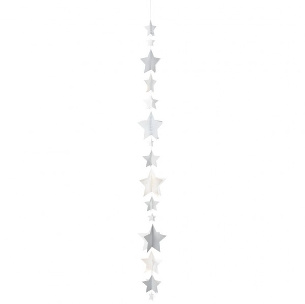 Living Sternenkette 3D Große Sterne, 115 cm