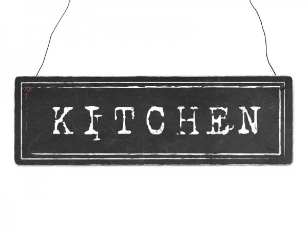 Holzschild "Kitchen"