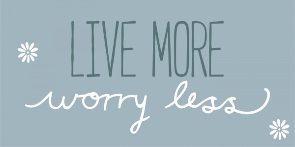 Ib Laursen Magnet, "Live more worry less"