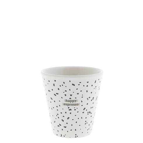 Bastion Collections Espresso Paperlook White / Little Dots Happy