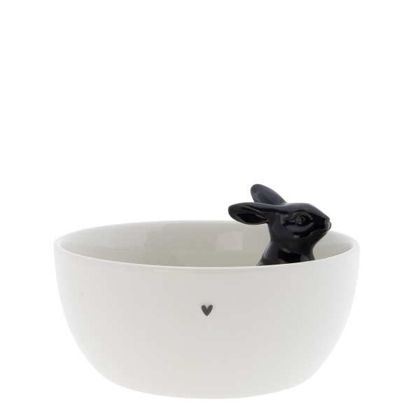 Bastion Collections Schale/Bowl Schwarzer Hase