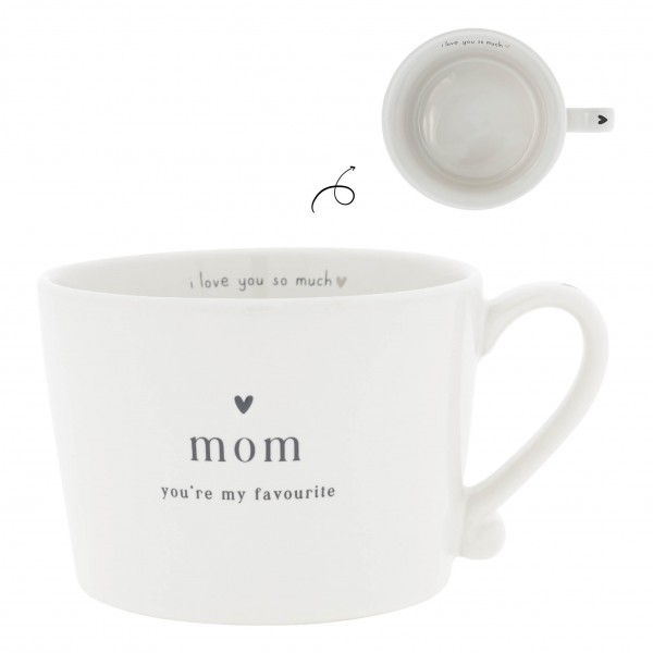 Bastion Collections Cup White / Mom my favourite