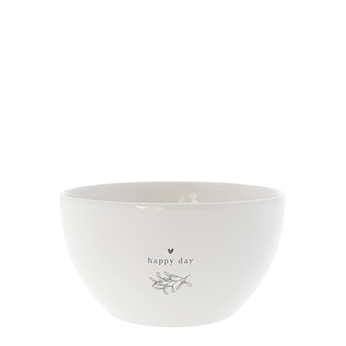 Bastion Collections Schale/Bowl White / Happy day