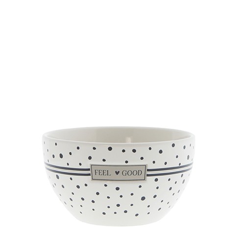 Bastion Collections Schale/Bowl White / Feel good, black