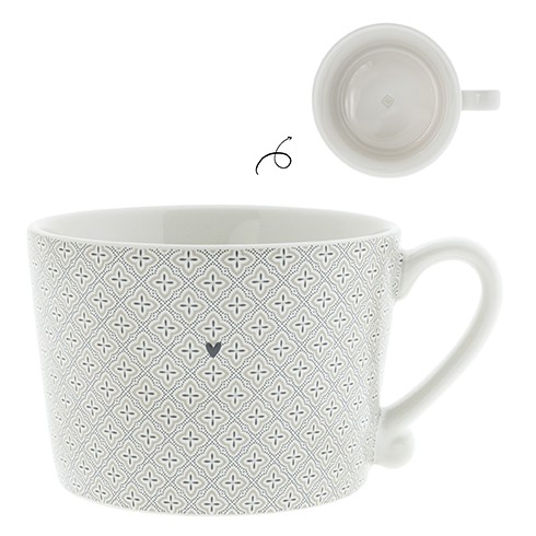 Bastion Collections Cup White / Little Mosaic