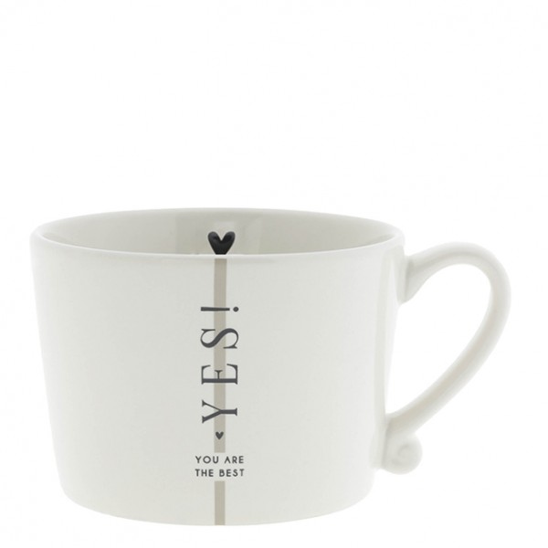 Bastion Collections Cup White / Yes you are the best, black